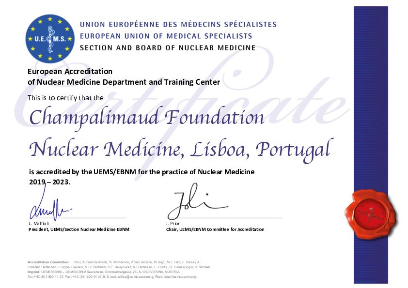 Medicina Nuclear - Certificação