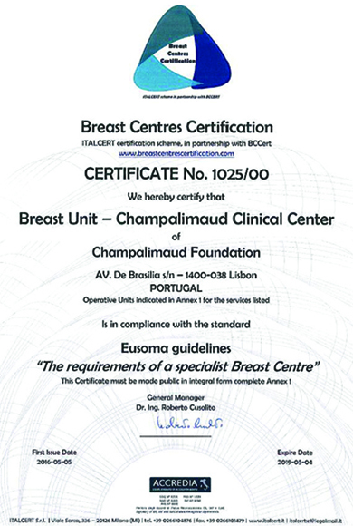 Breast Unit - Certification Breast Unit - Certification