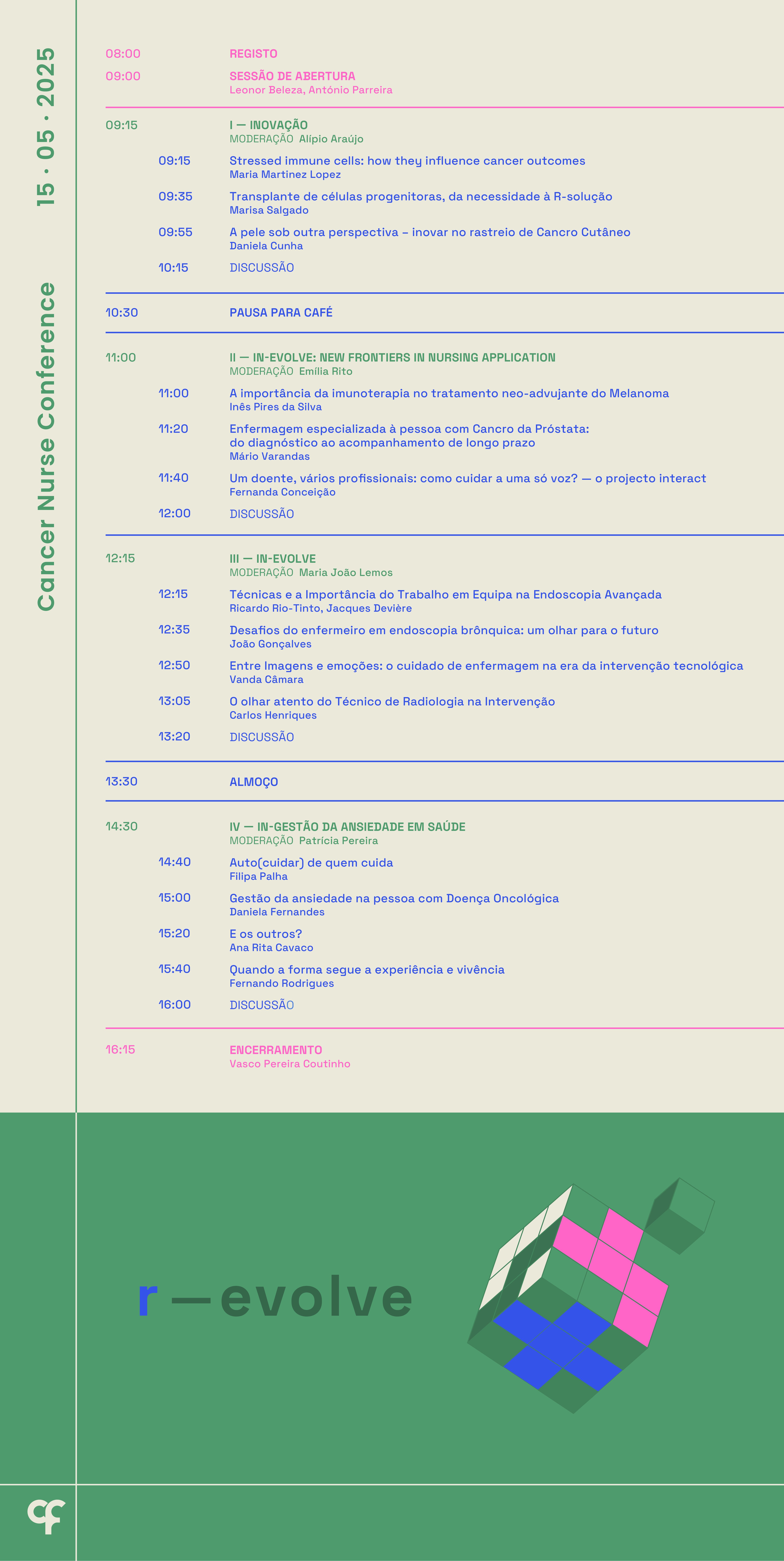 Programa 8th Champalimaud Cancer Nurse Conference