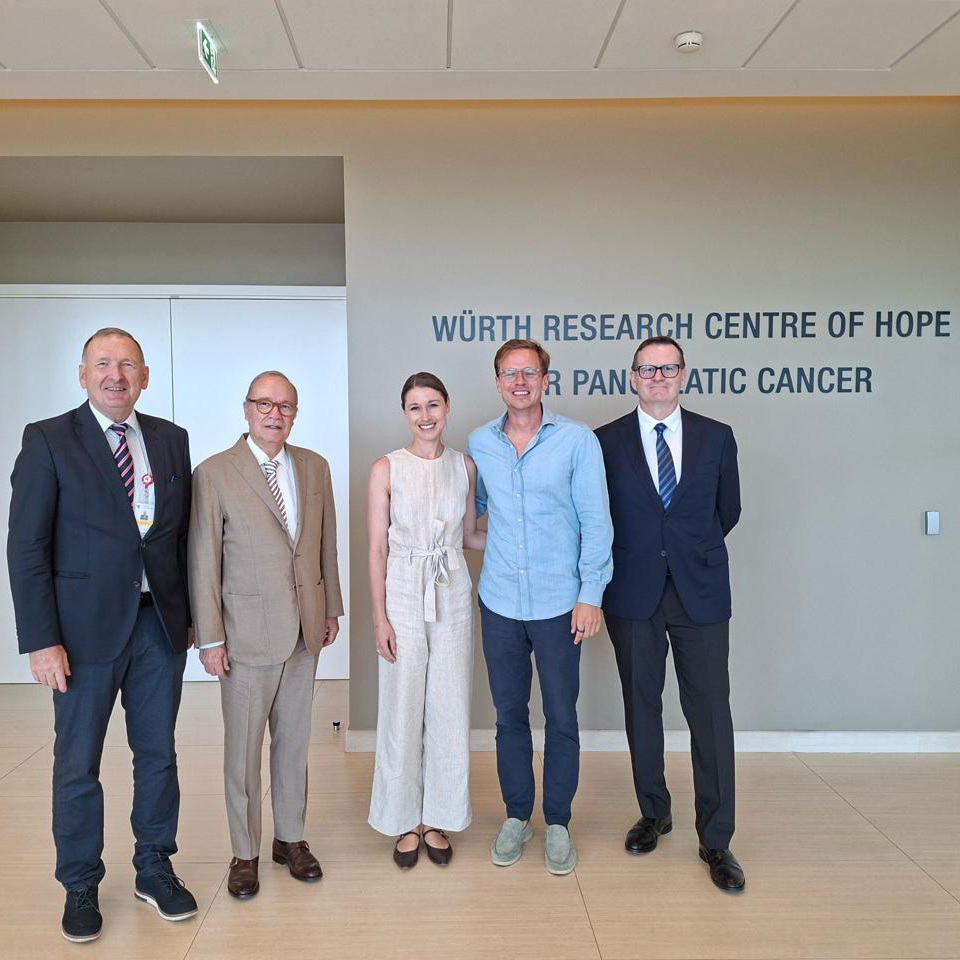 The Champalimaud Foundation welcomed Würth Group representatives for follow‑up visit on Pancreatic Cancer Research Programme