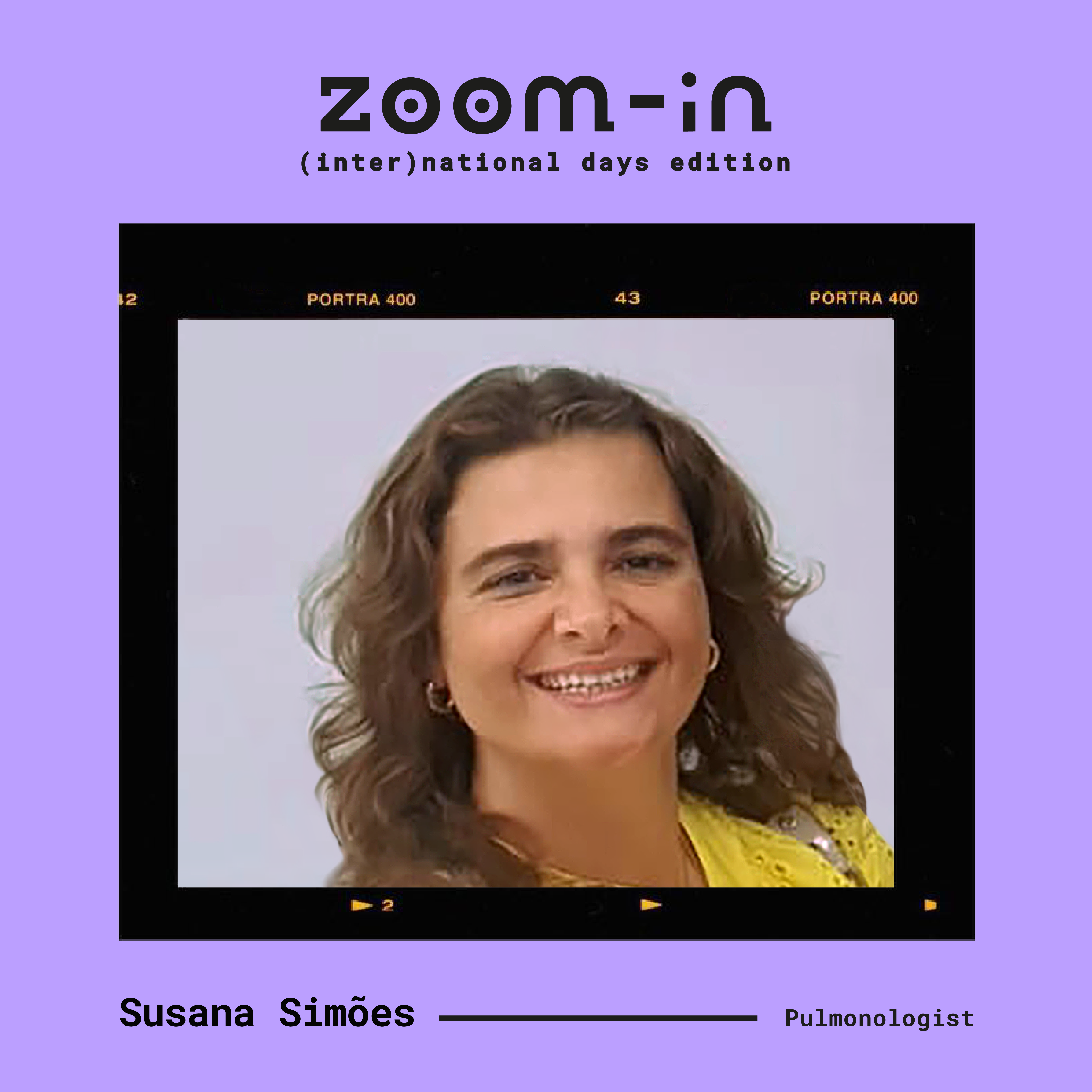 Susana Simões - International Lung Cancer Day